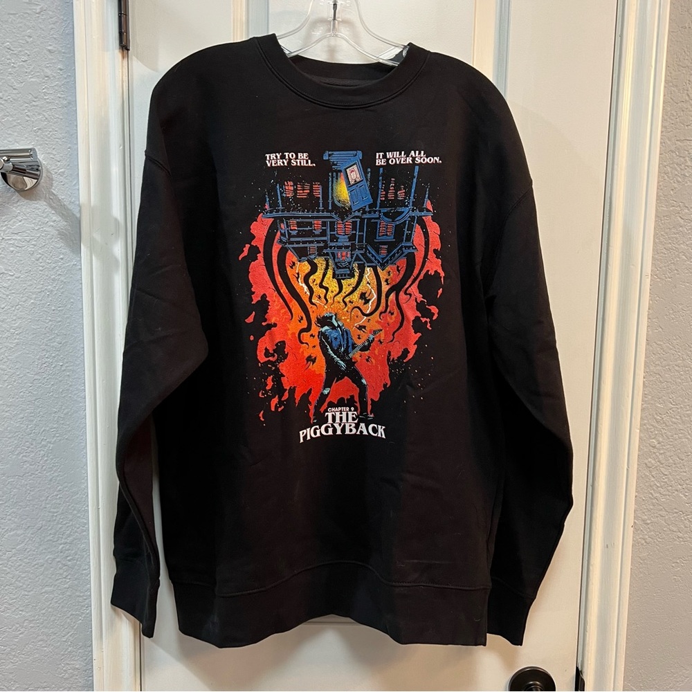 Stranger Things Netflix Sweatshirt Large Unisex Piggyback